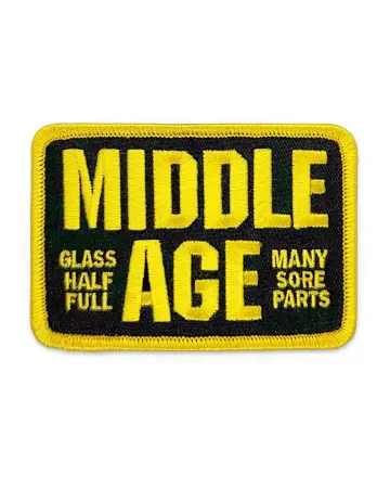 Middle Age Patch - Black
