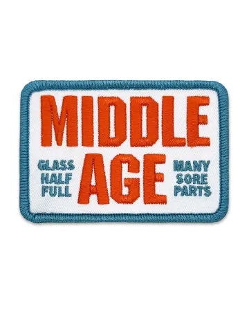 Middle Age Patch - White