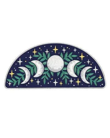 Moon Phases Large Back Patch