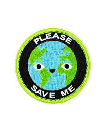 Please Save Me Earth Patch