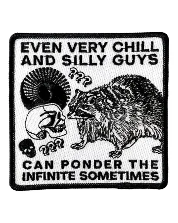 Ponder The Infinite Raccoon Large Patch