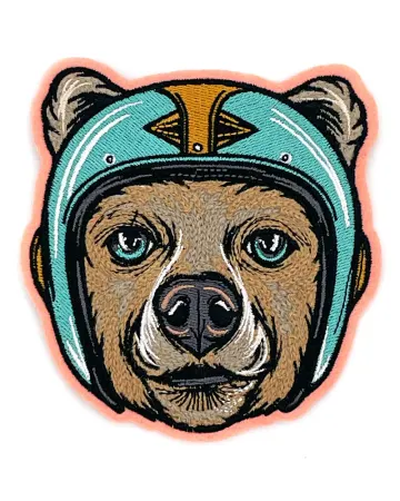 Moto Bear Patch