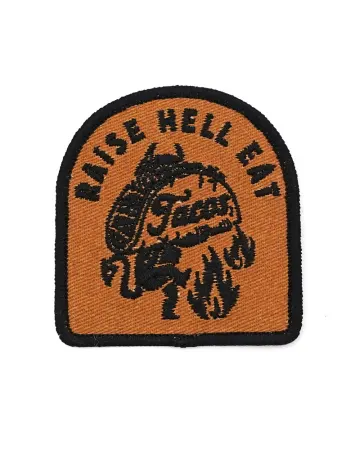 Raise Hell Eat Tacos Patch