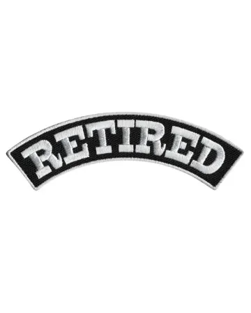 Retired Top Rocker Patch