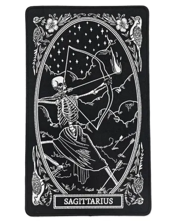 Sagittarius Zodiac Tarot Large Back Patch