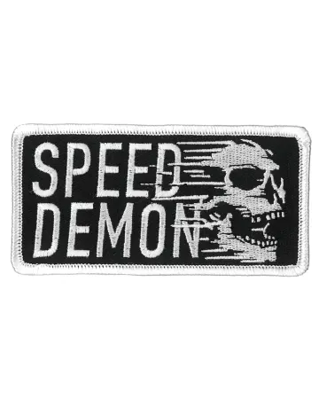 Speed Demon Skull Patch