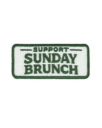 Support Sunday Brunch Patch