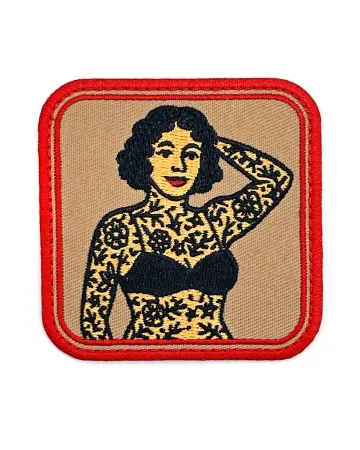 Tattooed Lady Circus Patch