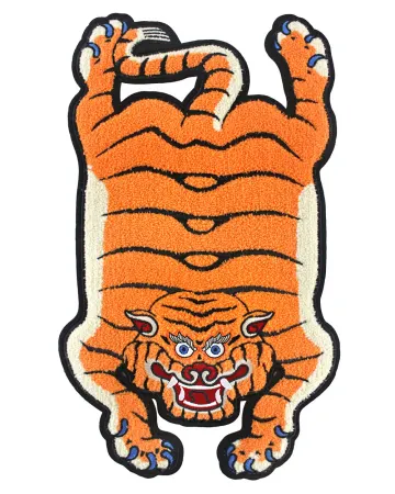 Tibetan Tiger Rug Large Chenille Back Patch