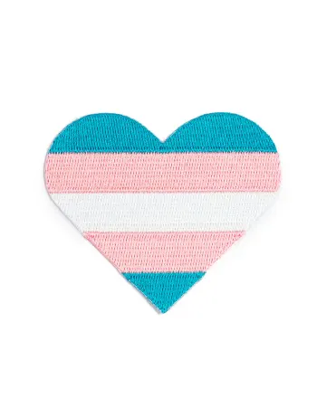 Trans Pride Heart Patch