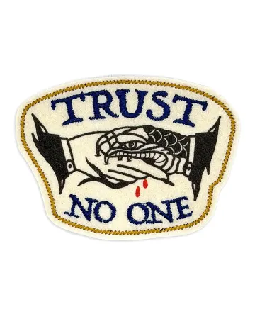 Trust No One Snakebite Patch