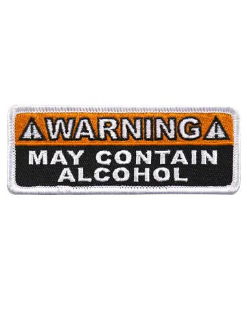 WARNING: May Contain Alcohol Patch