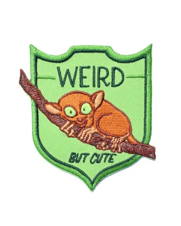 Weird But Cute Tarsier Patch