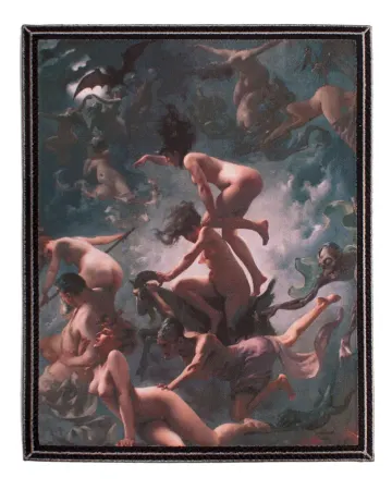 Witches Going To Their Sabbath Large Back Patch