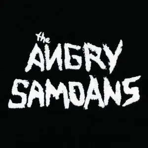 Angry Samoans, the - band font logo patch ANGR01
