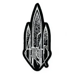 At The Gates - embroidered stylized font band patch ATTH01