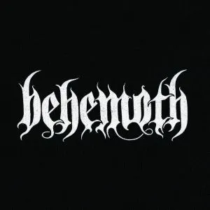 Behemoth - font logo band patch BEHE01