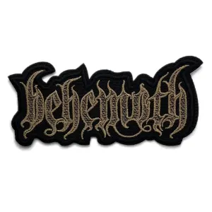 Behemoth – stylized font band logo embroidered BEHE02