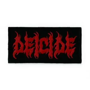 Deicide band logo patch DEIC01