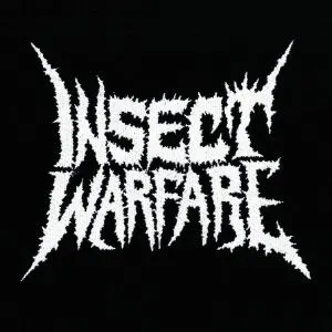 Insect Warfare - band logo patch INSE01