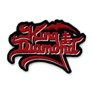King Diamond - Embroidered Band Logo Patch KING02