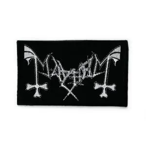 Mayhem band logo patch MAYH01
