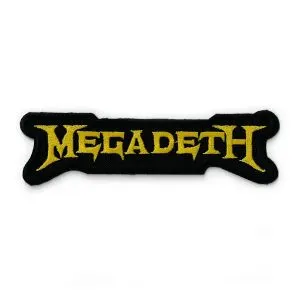 Megadeth band logo patch MEGA01