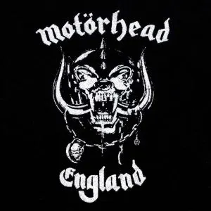 Motorhead – England skull tusk graphic band patch MOTR03