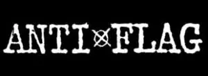 Anti-Flag font logo patch ANTF01