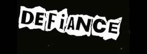 Defiance - font logo patch DEFA01