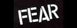 Fear Band patch logo FEAR01