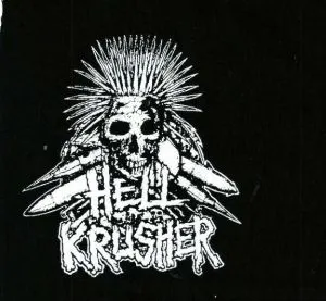 Hellkrusher patch band logo HELL01