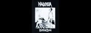Nausea Extinction LP image patch NAUS02