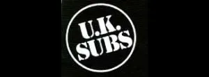UK Subs band logo patch UKSU01