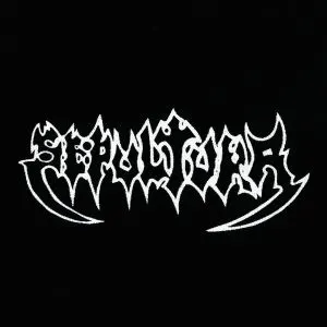 Sepultura - band font logo patch SEPU01