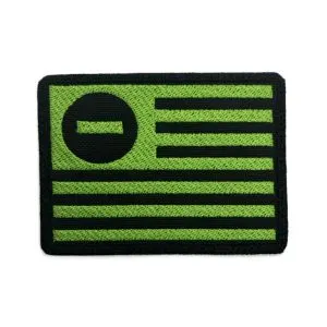 Type O Negative – embroidered flag band patch TYPE02