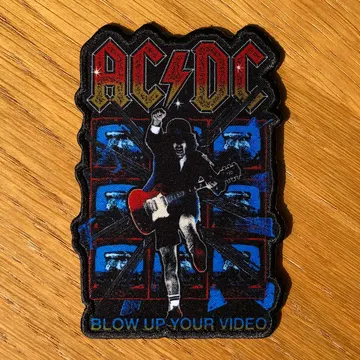 AC/DC - Blow Up Your Video (Cutout) (Printed Patch)