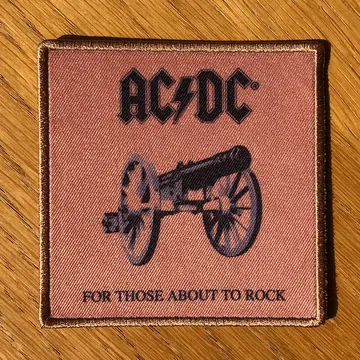 AC/DC - For Those About to Rock (Printed Patch)