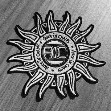 Alice in Chains - Sun (White) (Embroidered Patch)