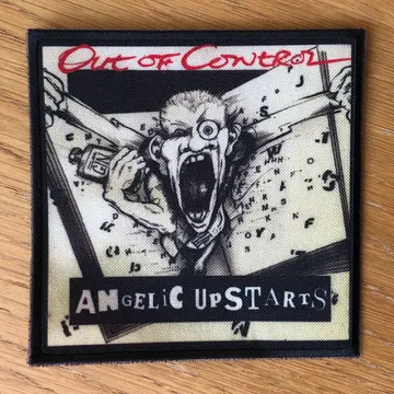 Angelic Upstarts - Out of Control (Printed Patch)