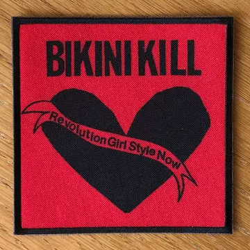 Bikini Kill - Revolution Girl Style Now (Printed Patch)