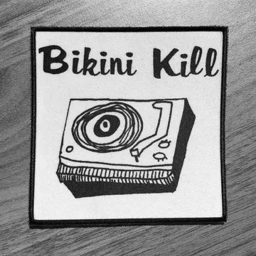 Bikini Kill - The Singles (Printed Patch)