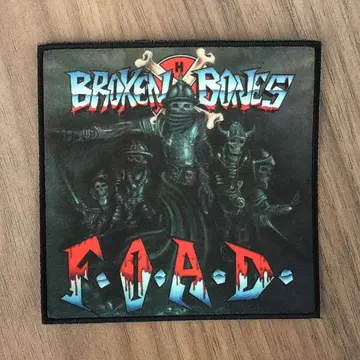 Broken Bones - F.O.A.D. (Printed Patch)