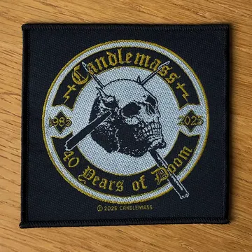 Candlemass - 40 Years of Doom (Woven Patch)