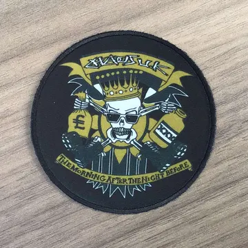 Chaos UK - The Morning After the Night Before (Printed Patch)
