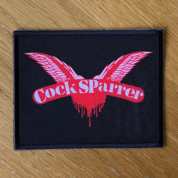 Cock Sparrer - Red Logo (Printed Patch)