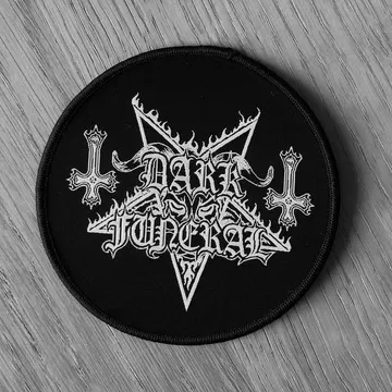 Dark Funeral - Logo (Circle) (2) (Woven Patch)