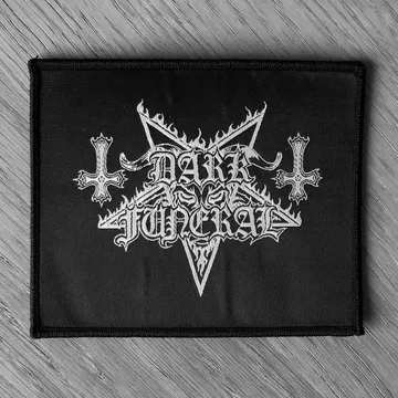 Dark Funeral - Logo (Rectangle) (Woven Patch)