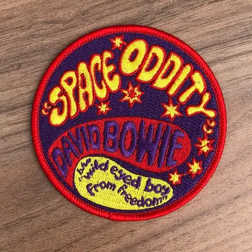 David Bowie - Space Oddity (Embroidered Patch)