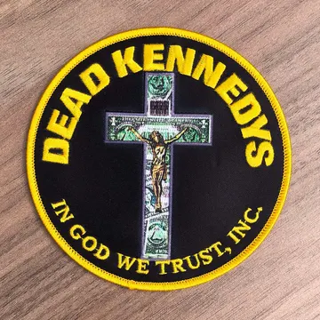 Dead Kennedys - In God We Trust, Inc (Crucifix) (Embroidered Patch)